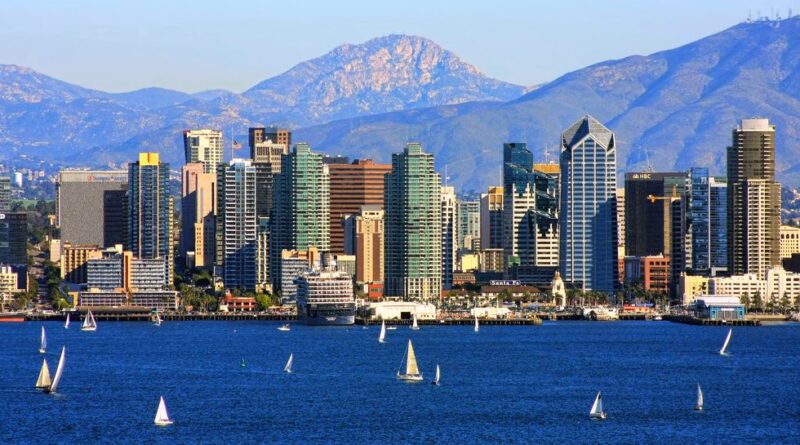 San Diego Harbor on a clear day